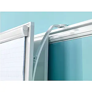 PartnerLine Rail wit, compl, incl. afdekstrip 240 cm